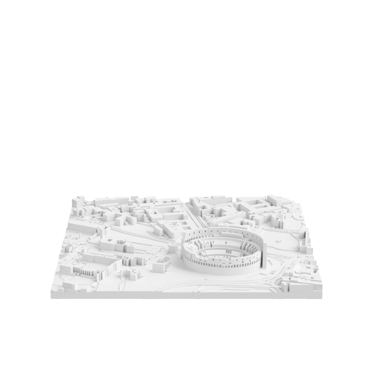 Rome (3D Print STL) - 3D CITY MODEL