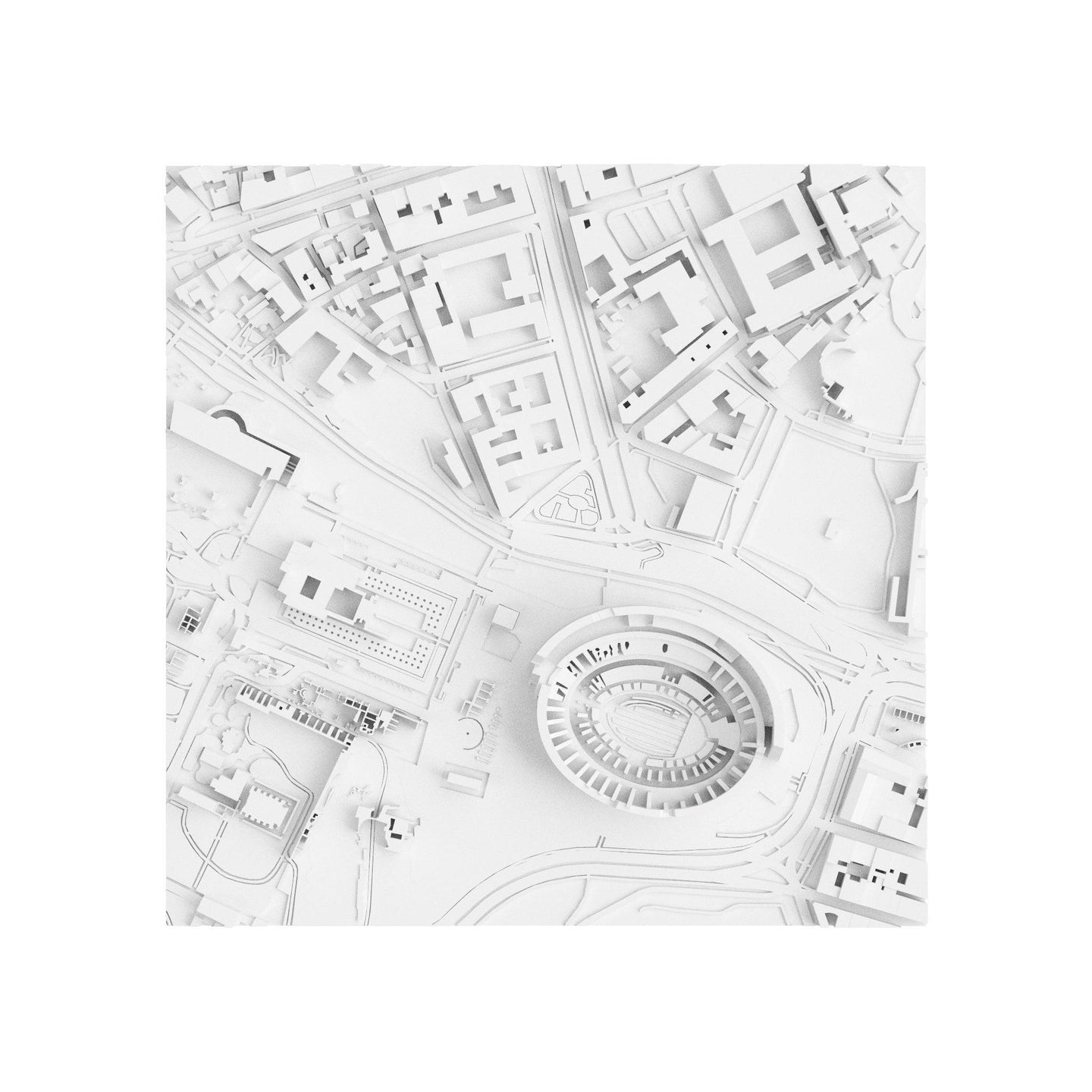 Rome (3D Print STL) - 3D CITY MODEL