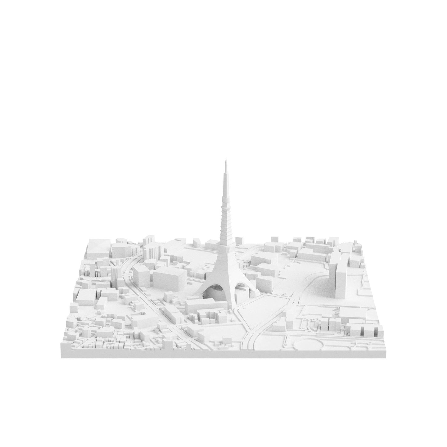 Tokyo (3D Print STL) - 3D CITY MODEL