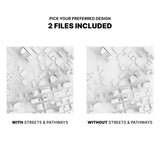 Dallas (3D Print STL) - 3D CITY MODEL