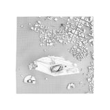Athens (3D Print STL) - 3D CITY MODEL