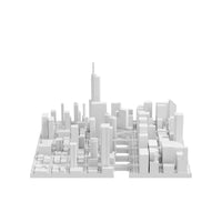 Chicago Riverwalk (3D Print STL) - 3D CITY MODEL