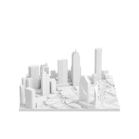 Dallas (3D Print STL) - 3D CITY MODEL