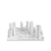 Dallas (3D Print STL) - 3D CITY MODEL