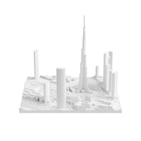 Dubai (3D Print STL) - 3D CITY MODEL