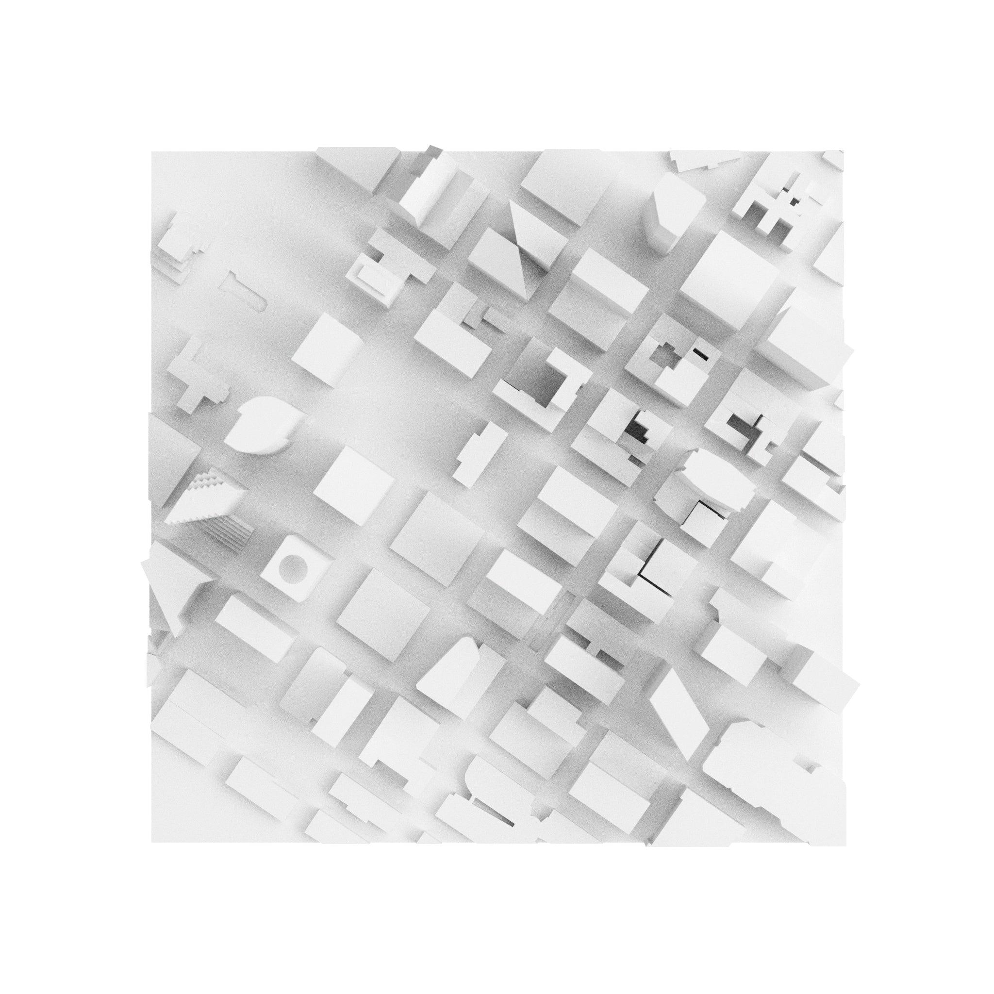 Houston (3D Print STL) - 3D CITY MODEL