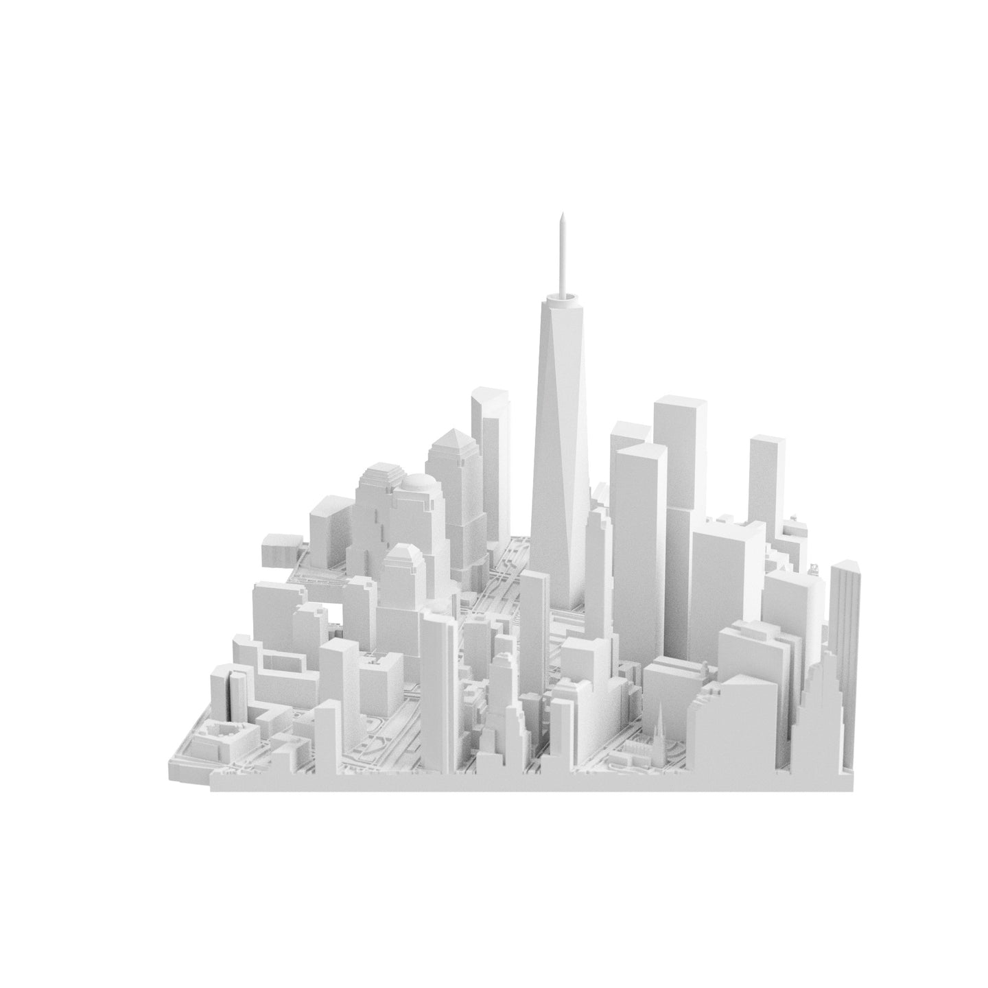 New York WTC (3D Print STL)