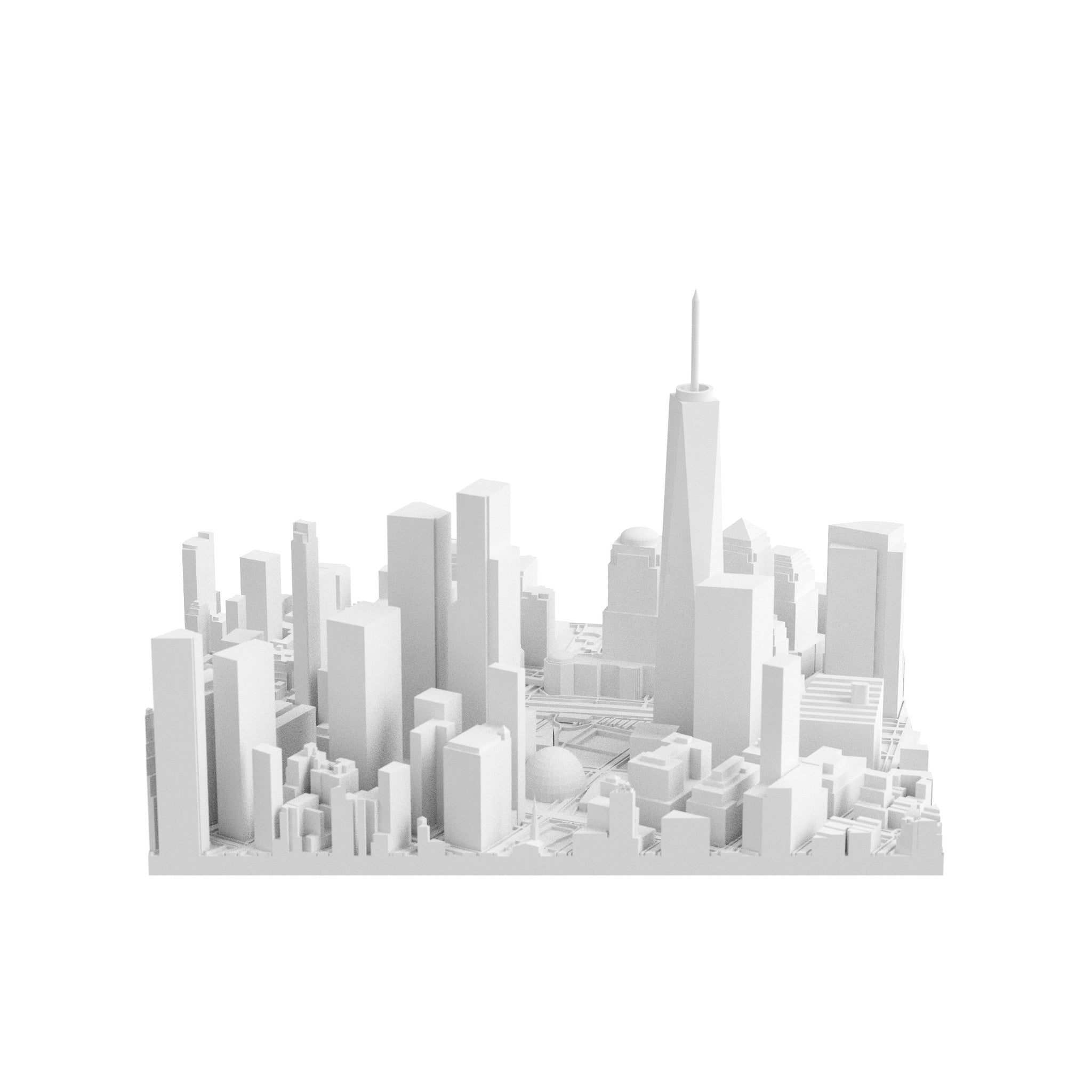 New York WTC (3D Print STL)