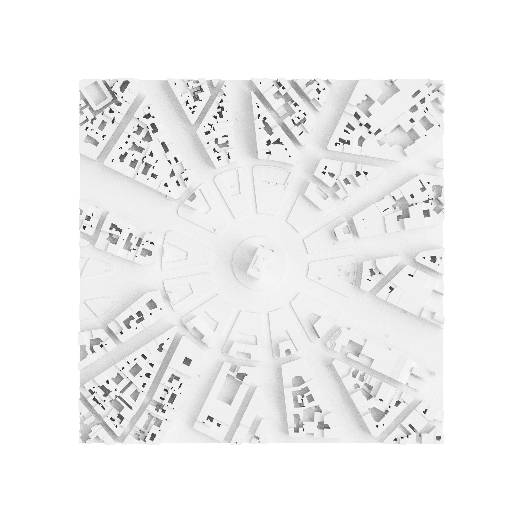 Paris Arc de Triomphe (3D Print STL)