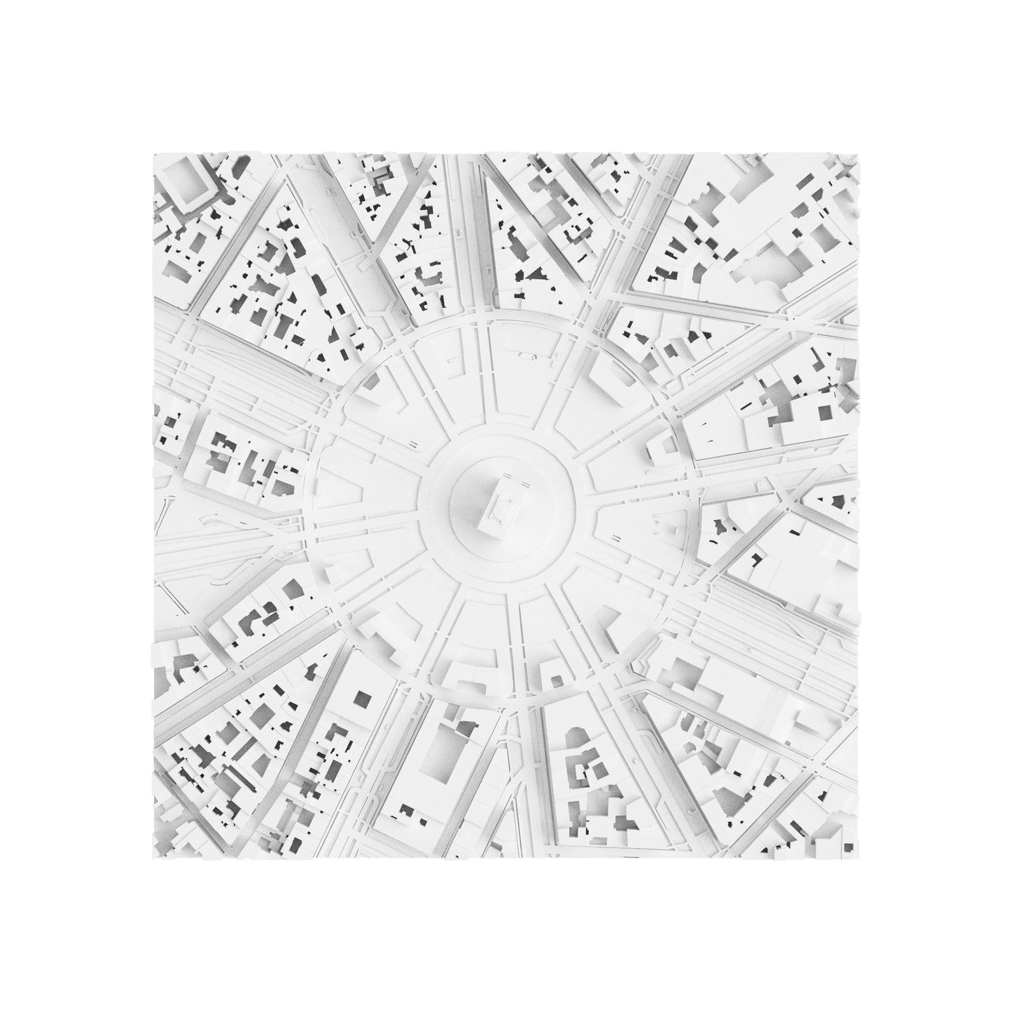 Paris Arc de Triomphe (3D Print STL)