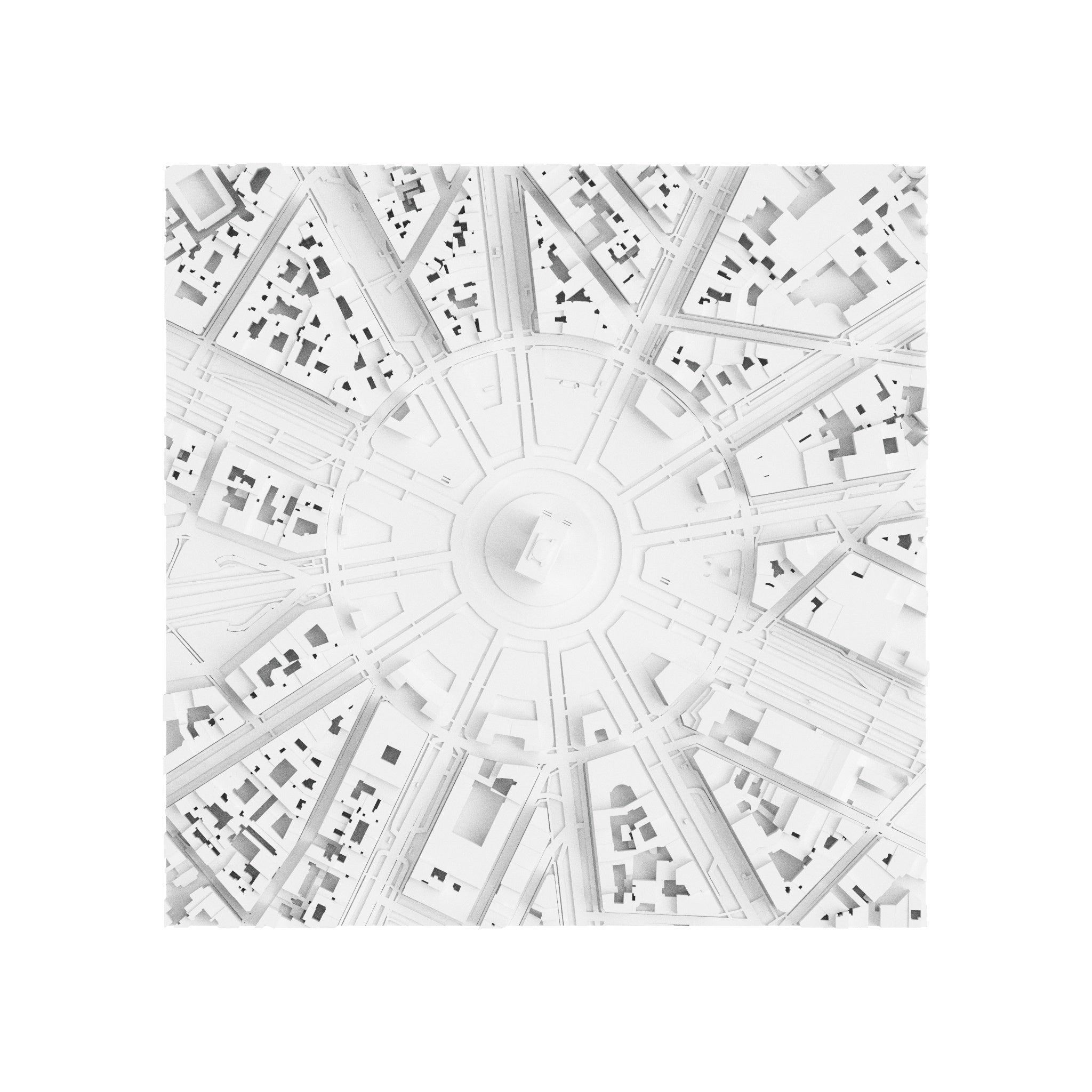Paris Arc de Triomphe (3D Print STL)