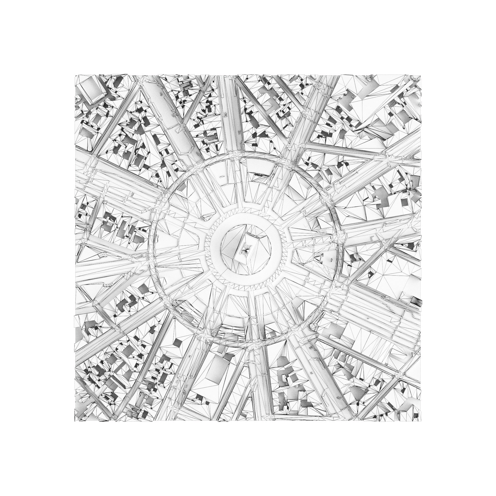 Paris Arc de Triomphe (3D Print STL)