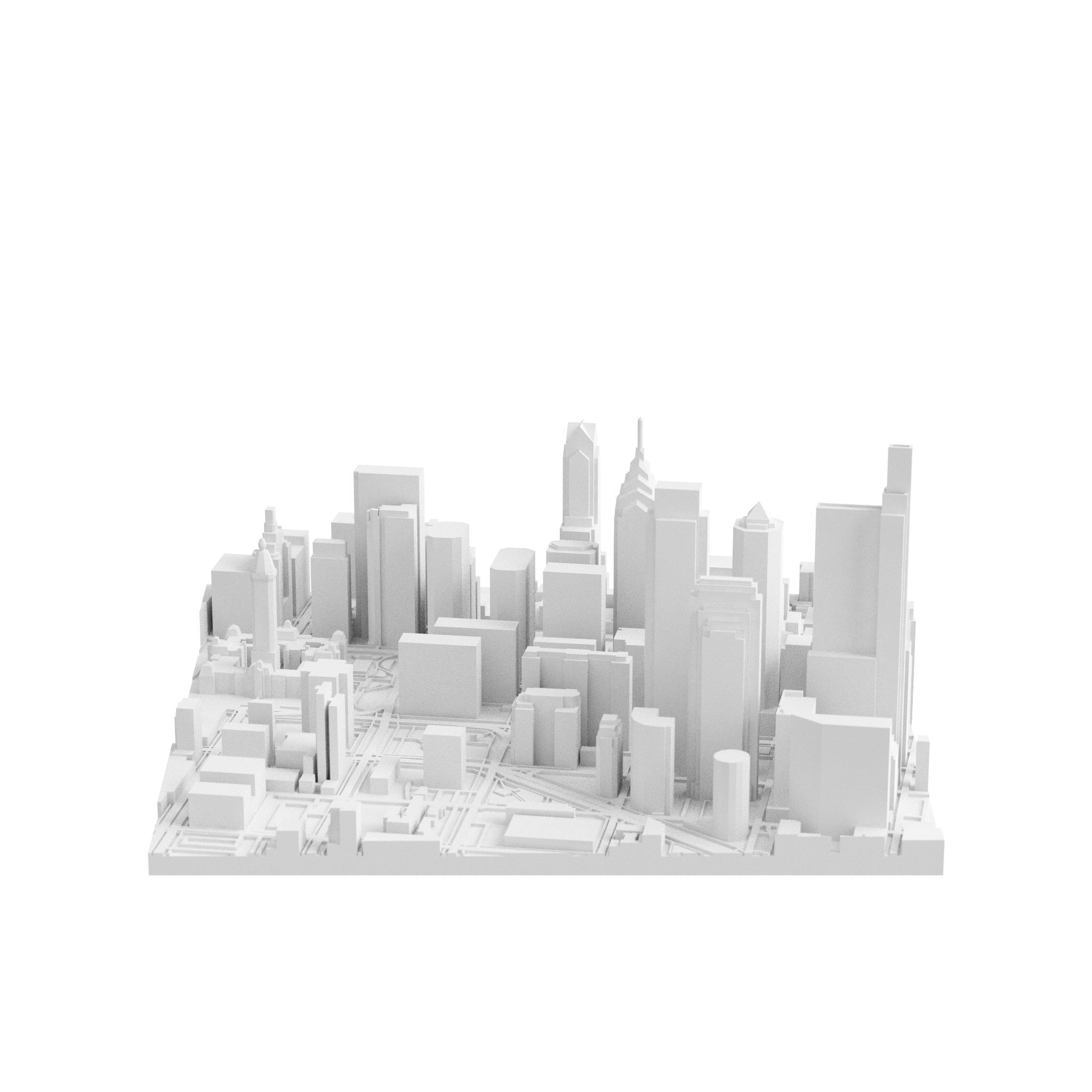 Philadelphia (3D Print STL)