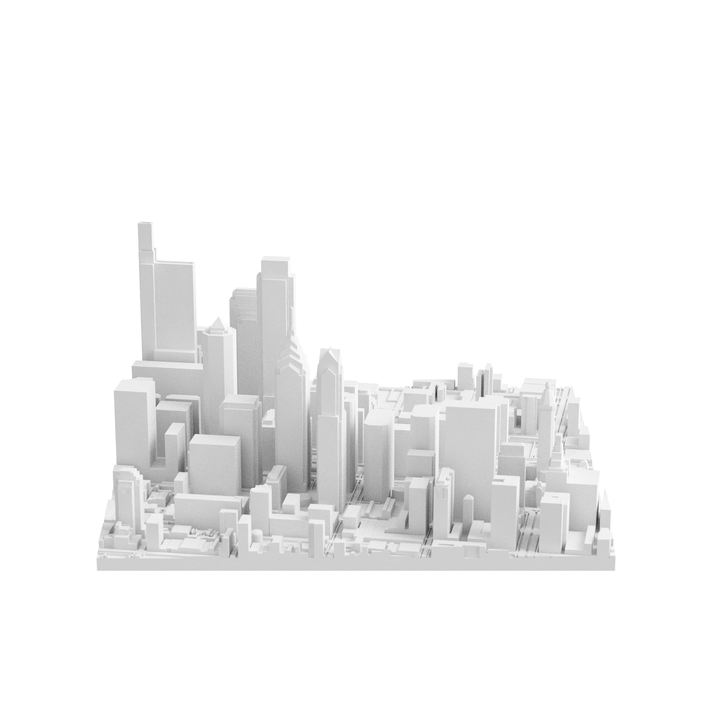 Philadelphia (3D Print STL)