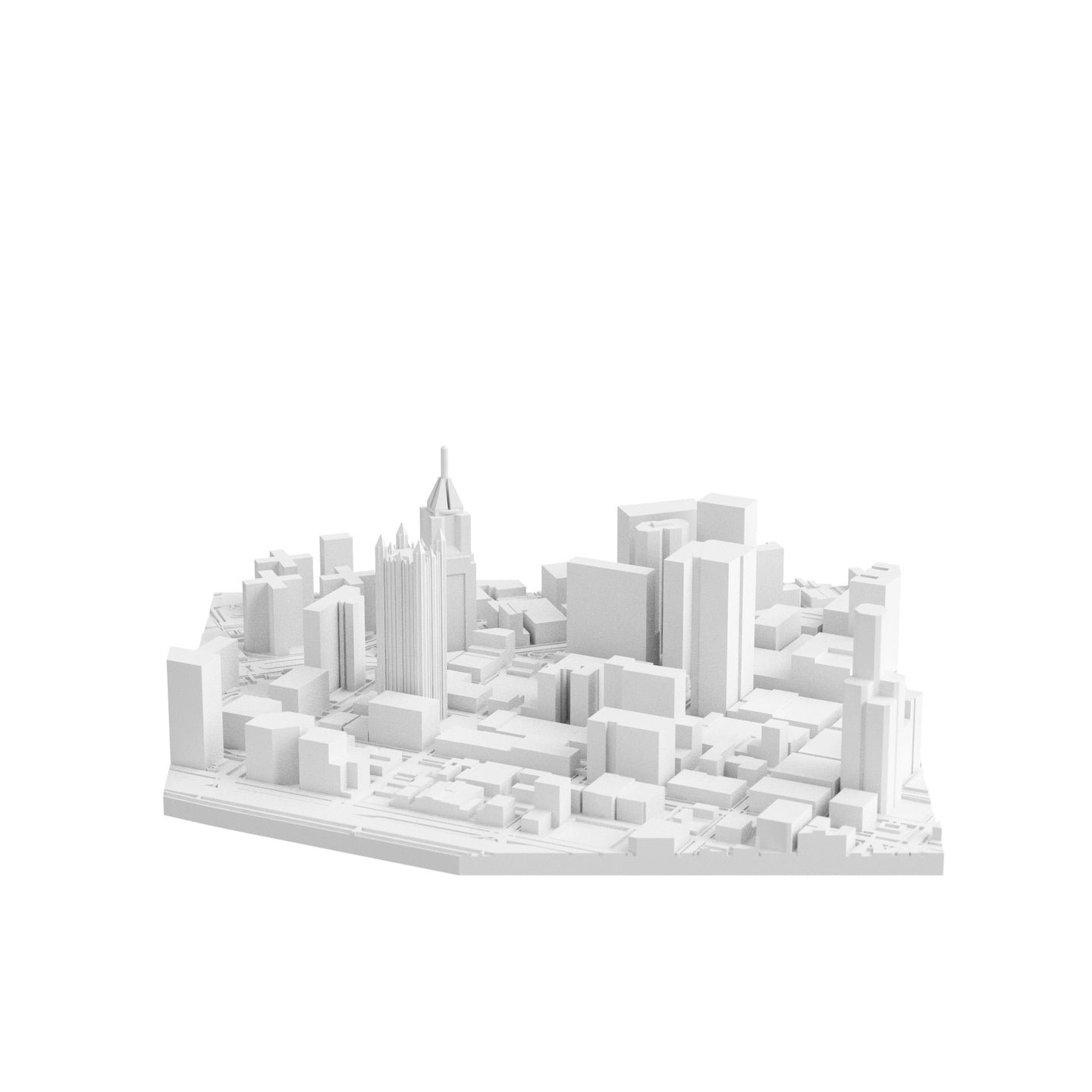 Pittsburgh (3D Print STL)