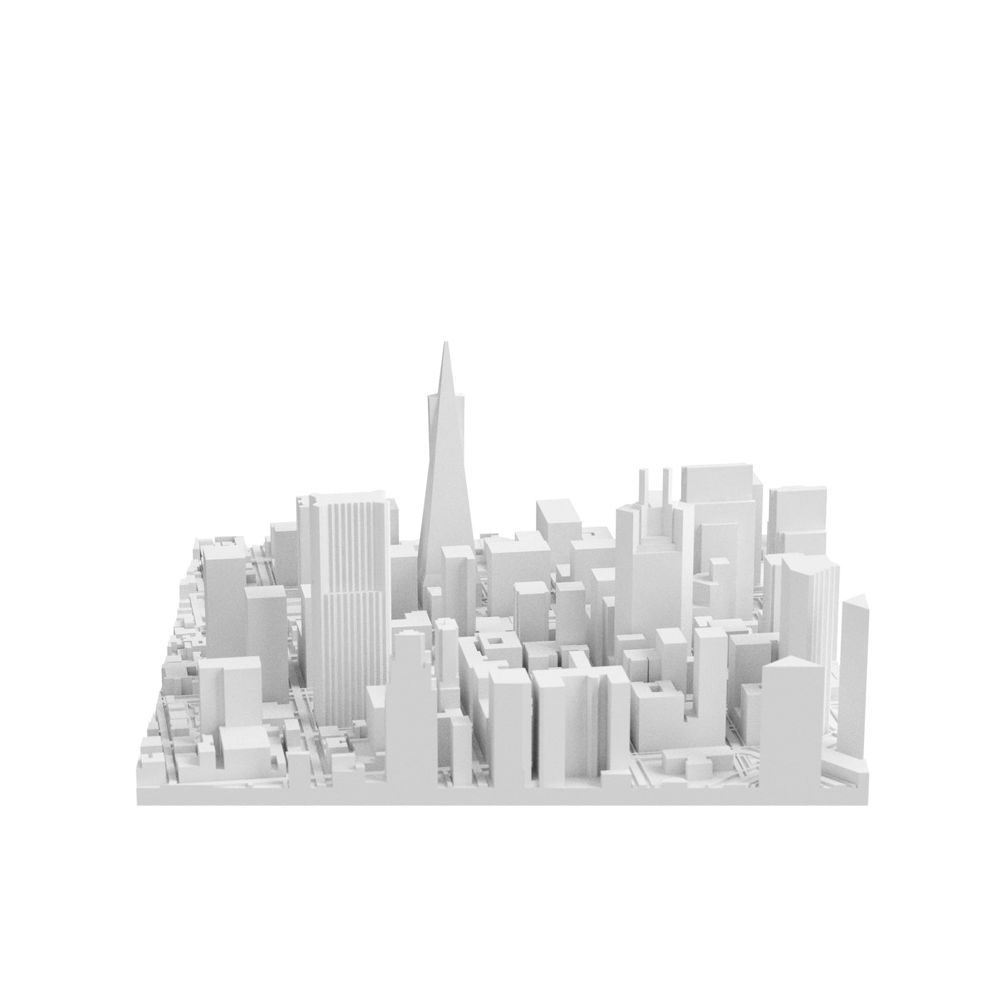 San Francisco (3D Print STL)