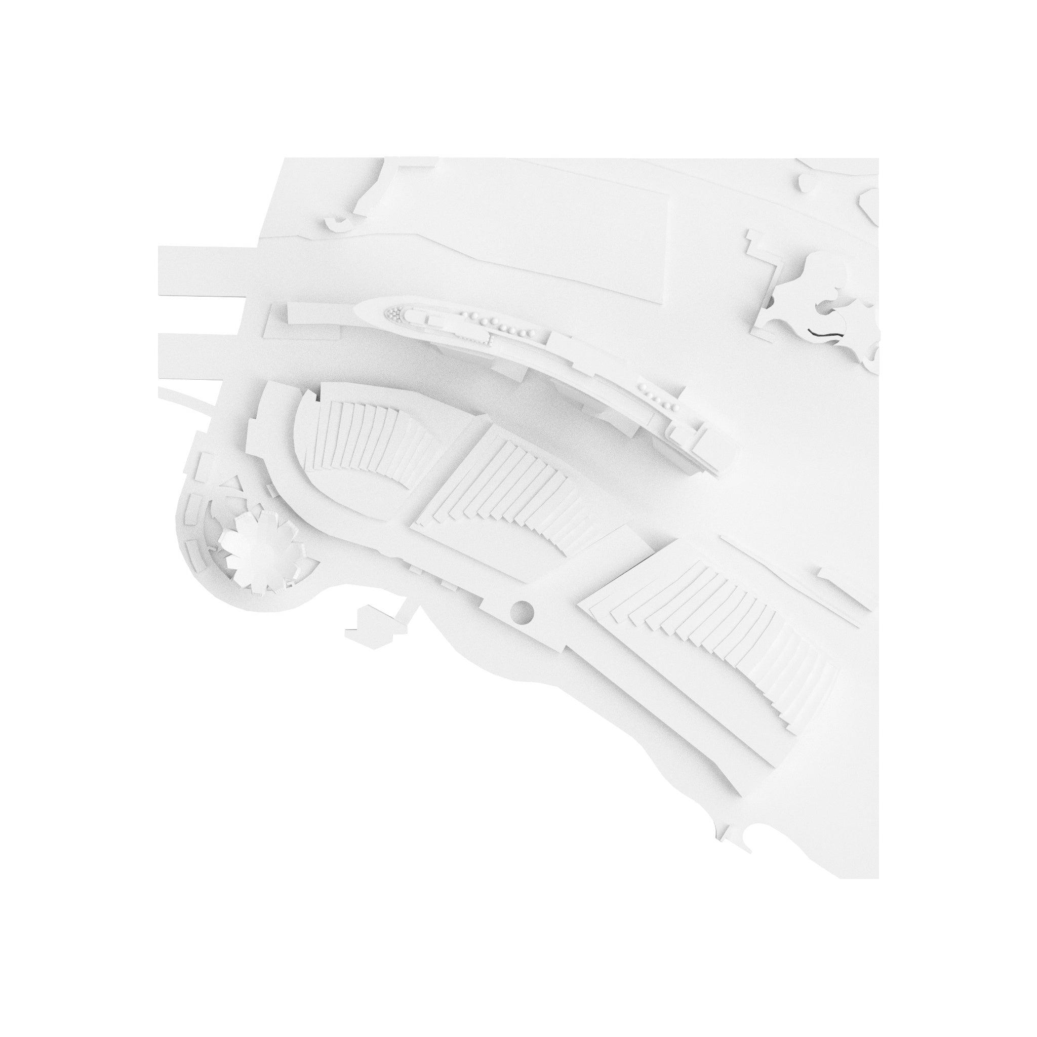 Singapore (3D Print STL) - 3D CITY MODEL