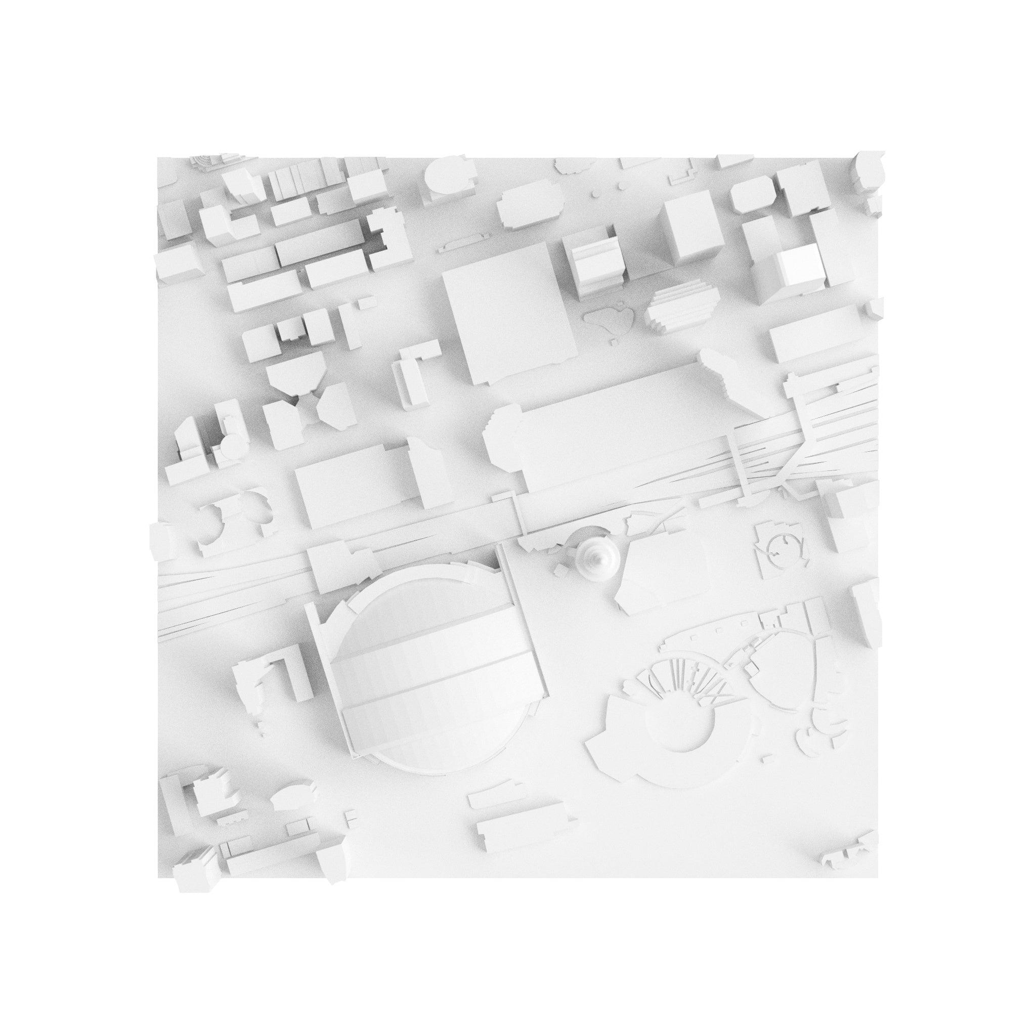 Toronto (3D Print STL) - 3D CITY MODEL